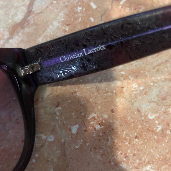 CHRISTIAN LACROUX LUNETTE S BROWN SUNGLASSES main image 5